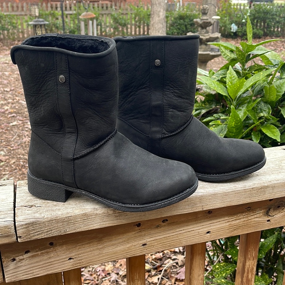 abeo Pro Burlington Black Winter Boots-Size 9